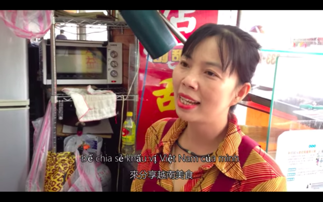 法國麵包小吃攤的老闆娘-阿娟