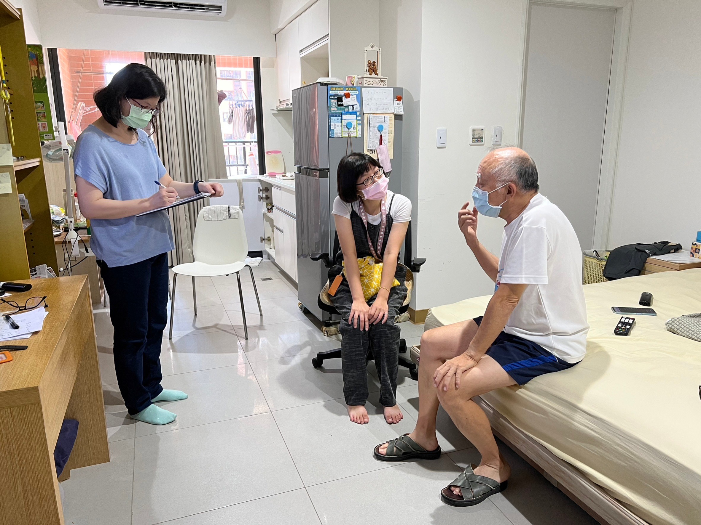 新店區公所關懷訪視獨居長者